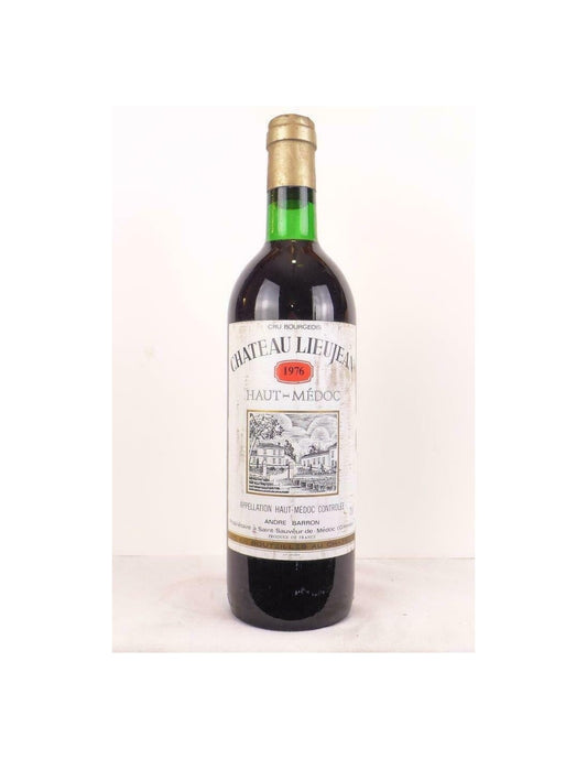 1976 - haut-médoc - château lieujean cru bourgeois - rouge - bordeaux - Just Wines 