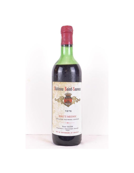 1976 - haut-médoc - château saint-sauveur rené ollier à saint-estéphe - rouge - bordeaux - Just Wines 