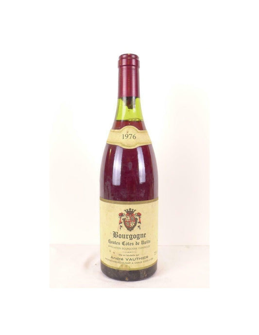 1976 - hautes côtes de nuits - andré vauthier - rouge - bourgogne - Just Wines 