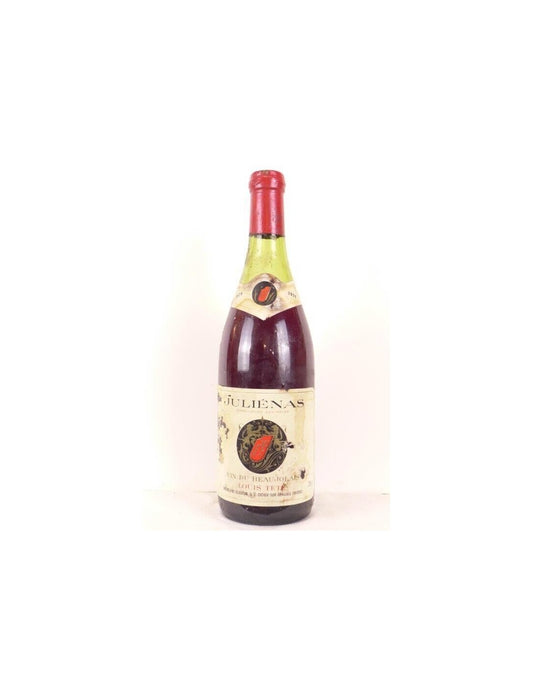 1976 - juliénas - louis tête (étiquette abîmée) - rouge - beaujolais - Just Wines 