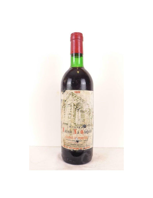 1976 - lalande de pomerol - château lavinot la chapelle (étiquette fragile) - rouge - bordeaux - Just Wines 