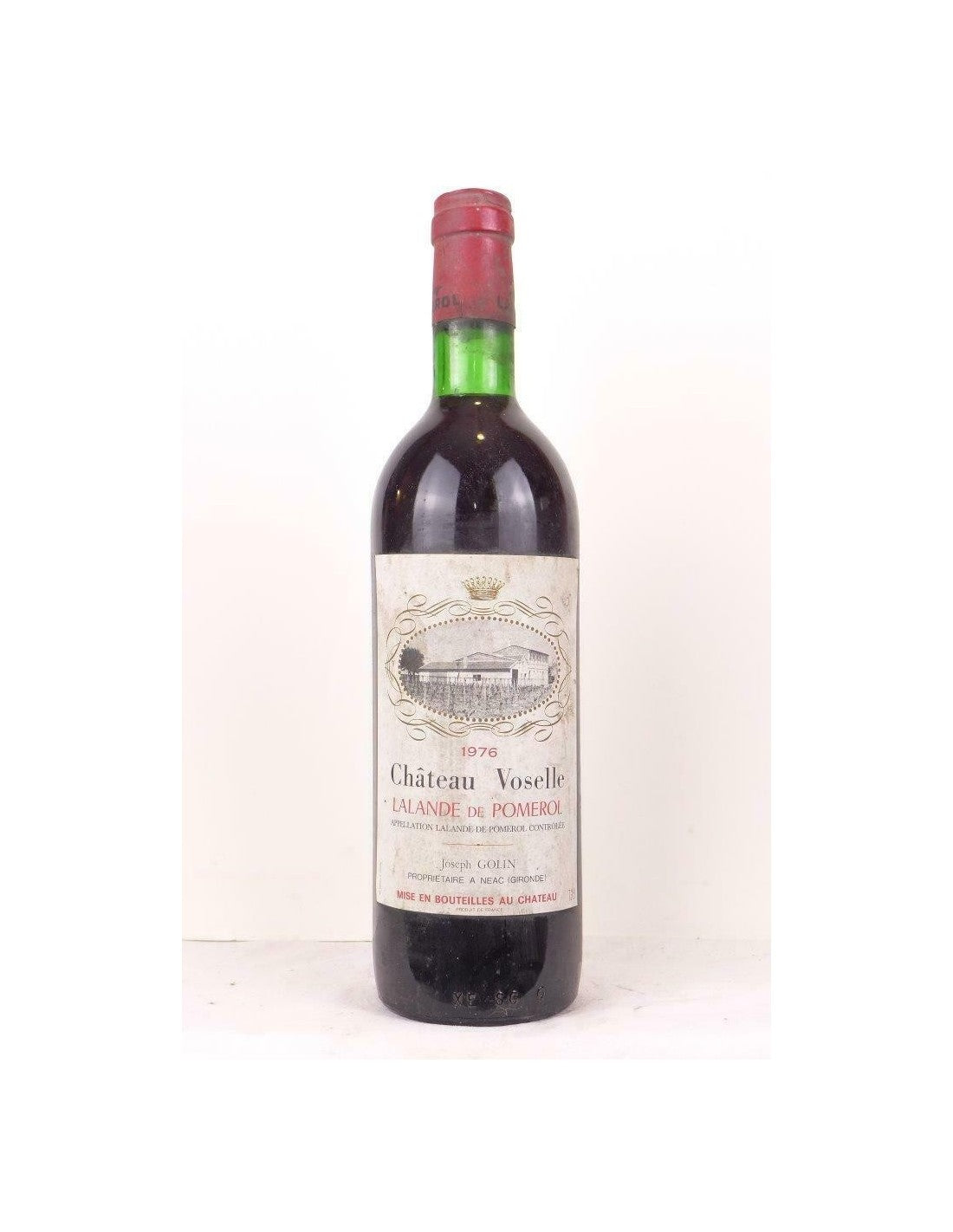 1976 - lalande de pomerol - château voselle - rouge - bordeaux - Just Wines 