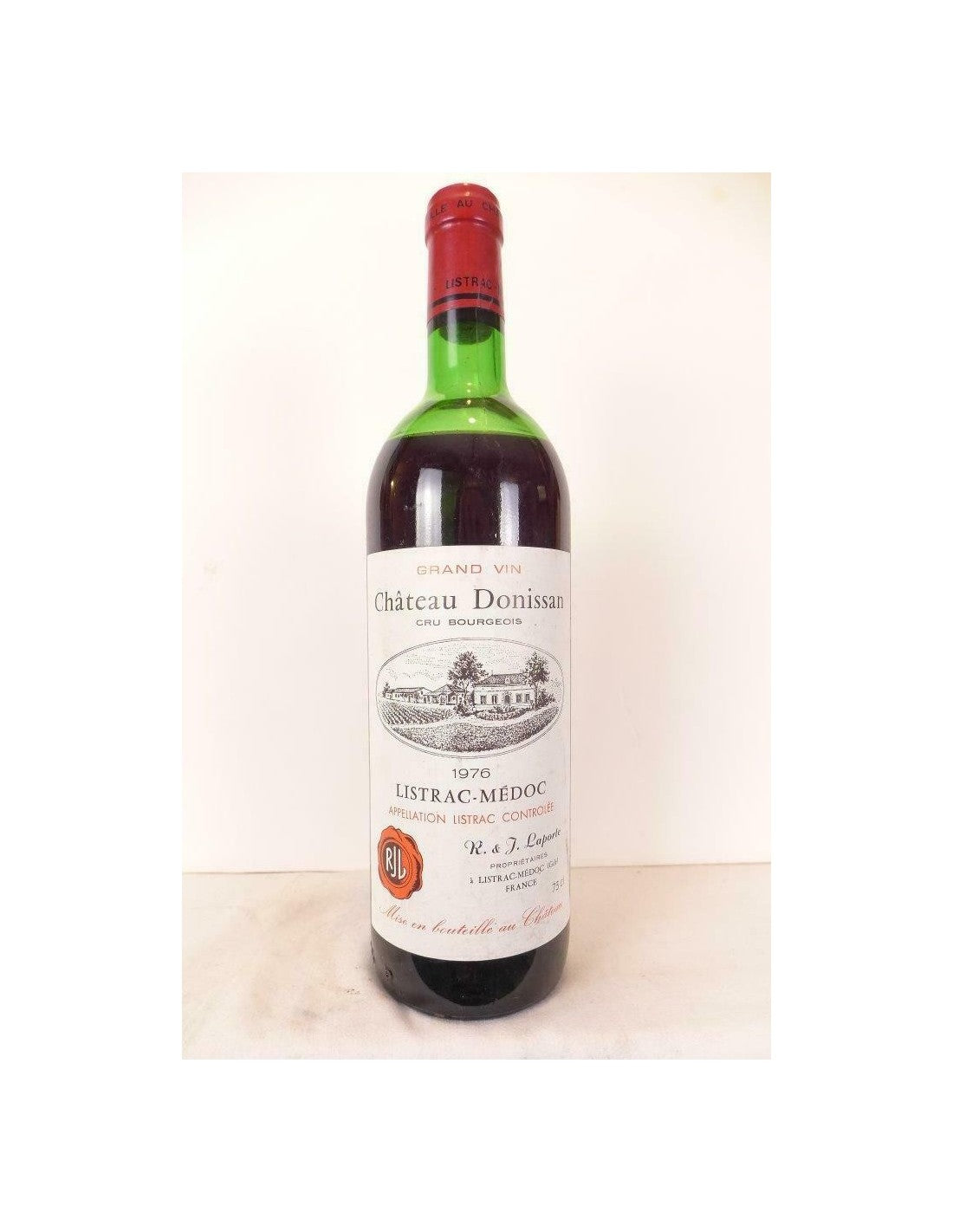 1976 - listrac - château donissan cru bourgeois (b3) - rouge - bordeaux - Just Wines 