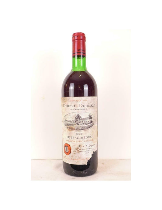 1976 - listrac - château donissan cru bourgeois - rouge - bordeaux - Just Wines 