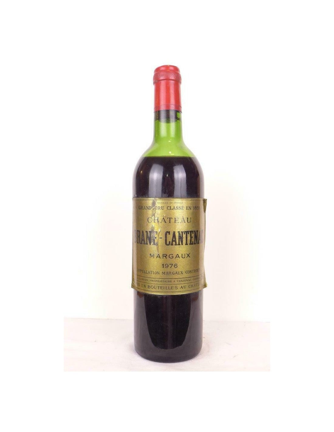 1976 - margaux - château brane-cantenac grand cru classé - rouge - bordeaux - Just Wines 