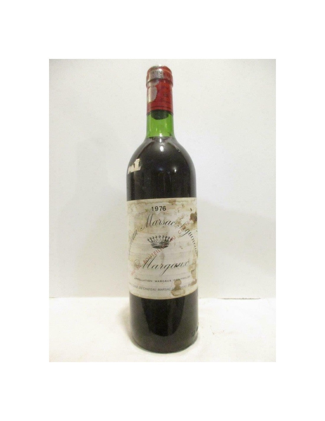 1976 - margaux - château marsac seguineau cru bourgeois (étiquette abîmée) - rouge - bordeaux - Just Wines 