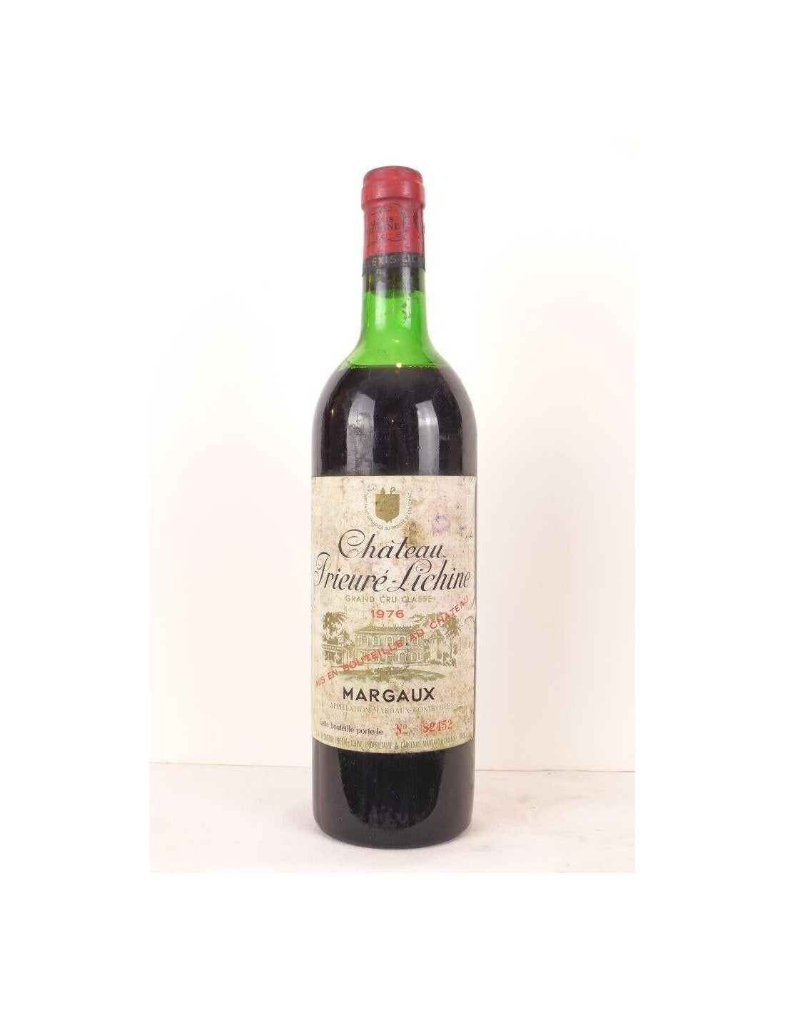 1976 - margaux - château prieuré-lichine grand cru classé - rouge - bordeaux - Just Wines 