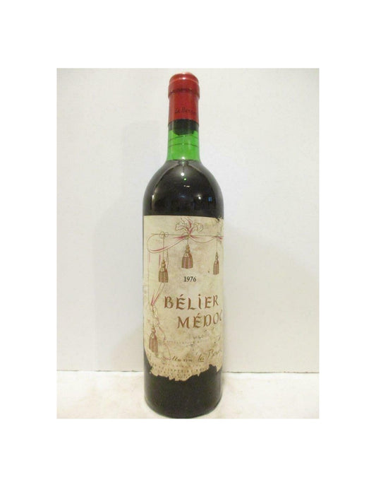 1976 - médoc - bélier baron philippe de rothschild (etiquette fragile) - rouge - bordeaux - Just Wines 