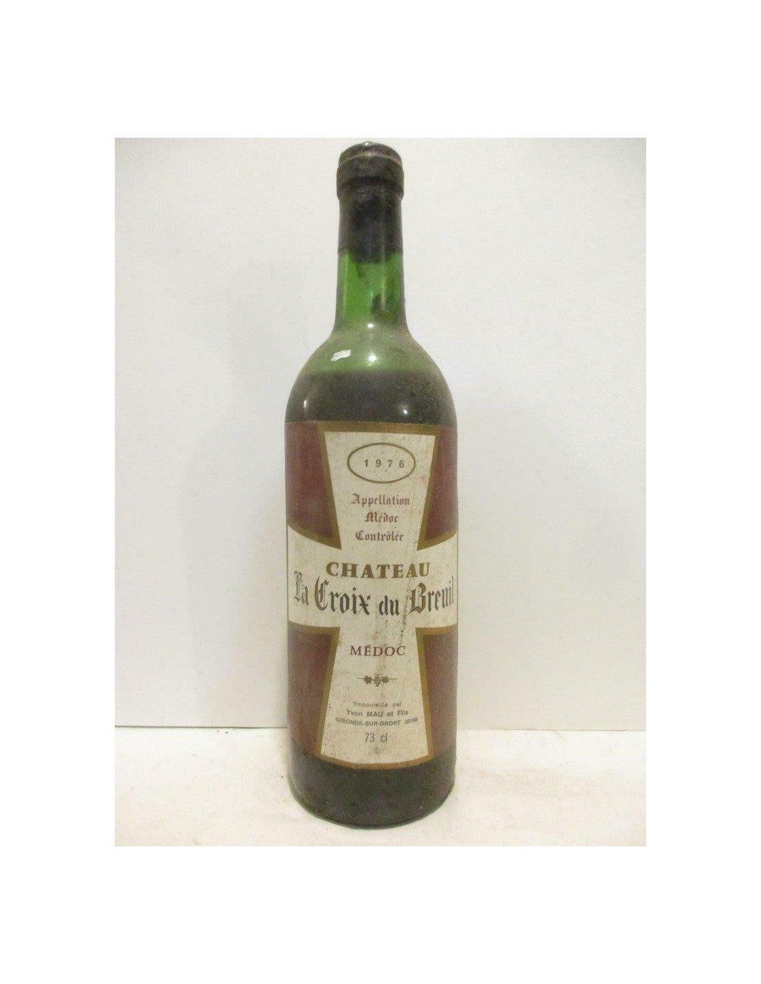 1976 - médoc - château la croix du breuil (capsule abîmée) - rouge - bordeaux - Just Wines 