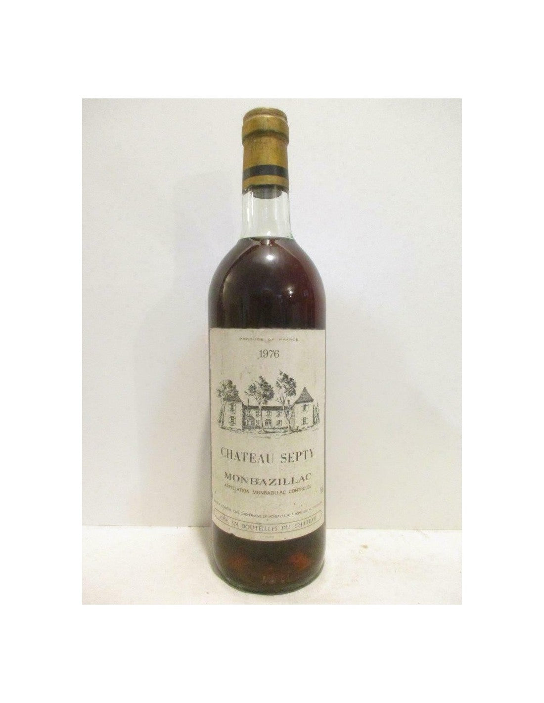 1976 - monbazillac - château septy - liquoreux - sud-ouest - Just Wines 