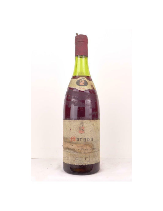 1976 - morgon - grivelet père et fils - rouge - beaujolais - Just Wines 