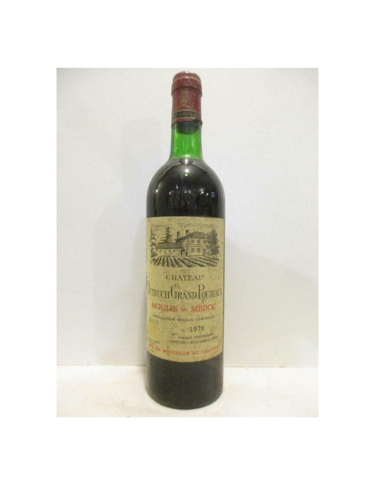 1976 - moulis - château dutruch grand poujeaux - rouge - bordeaux - Just Wines 