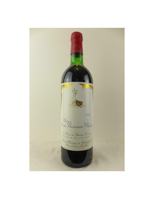 1976 - pauillac - château mouton baronne philippe de rothschild grand cru classé (b2) - Rouge - bordeaux - Just Wines 