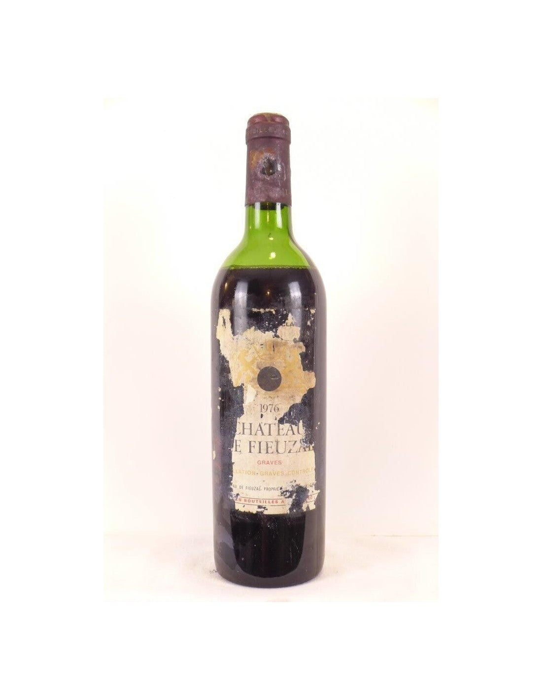 1976 - pessac-léognan - château de fieuzal cru classé (étiquette très abîmée) - rouge - bordeaux - Just Wines 