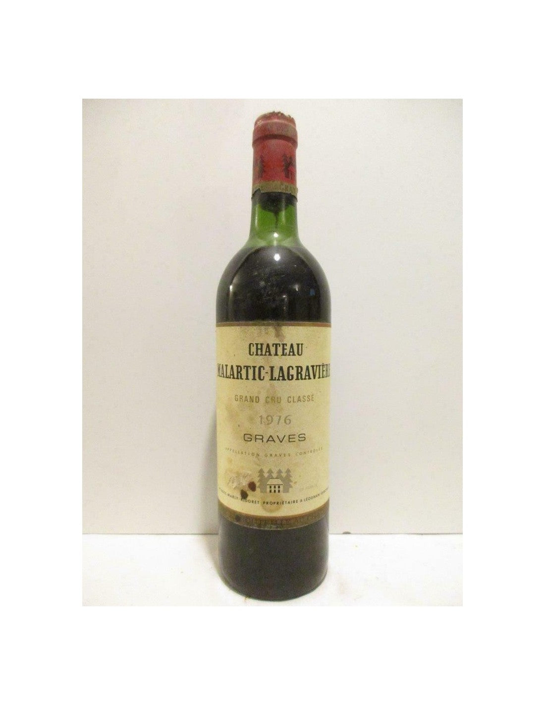 1976 - pessac-léognan - château malartic-lagravière grand cru classé (b2) - rouge - bordeaux - Just Wines 