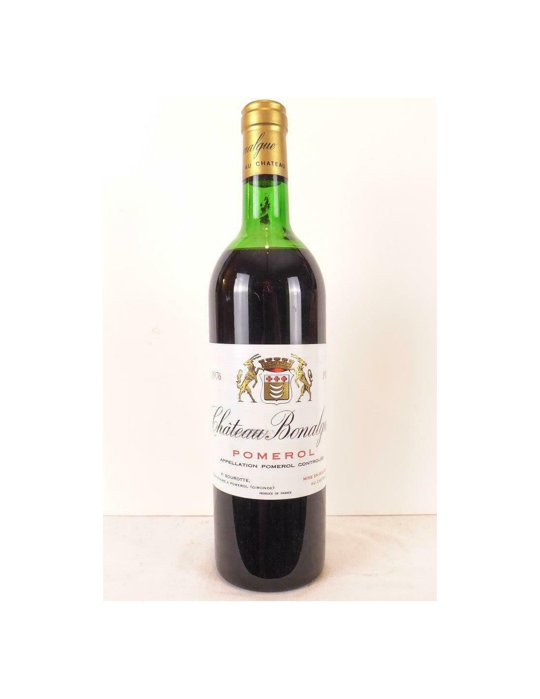 1976 - pomerol - château bonalgue (b1) - rouge - bordeaux - Just Wines 