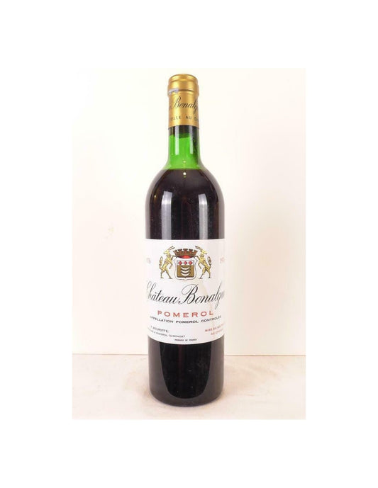 1976 - pomerol - château bonalgue - rouge - bordeaux - Just Wines 