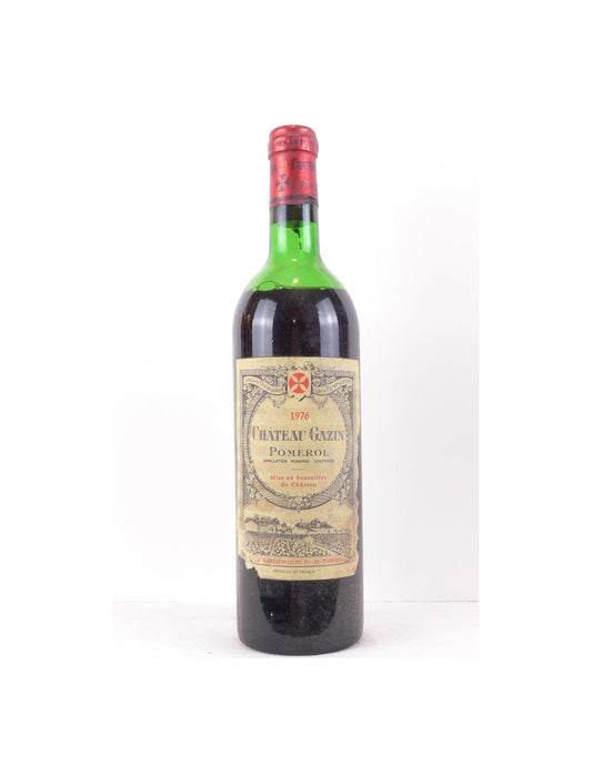 1976 - pomerol - château gazin (b1) - rouge - bordeaux - Just Wines 