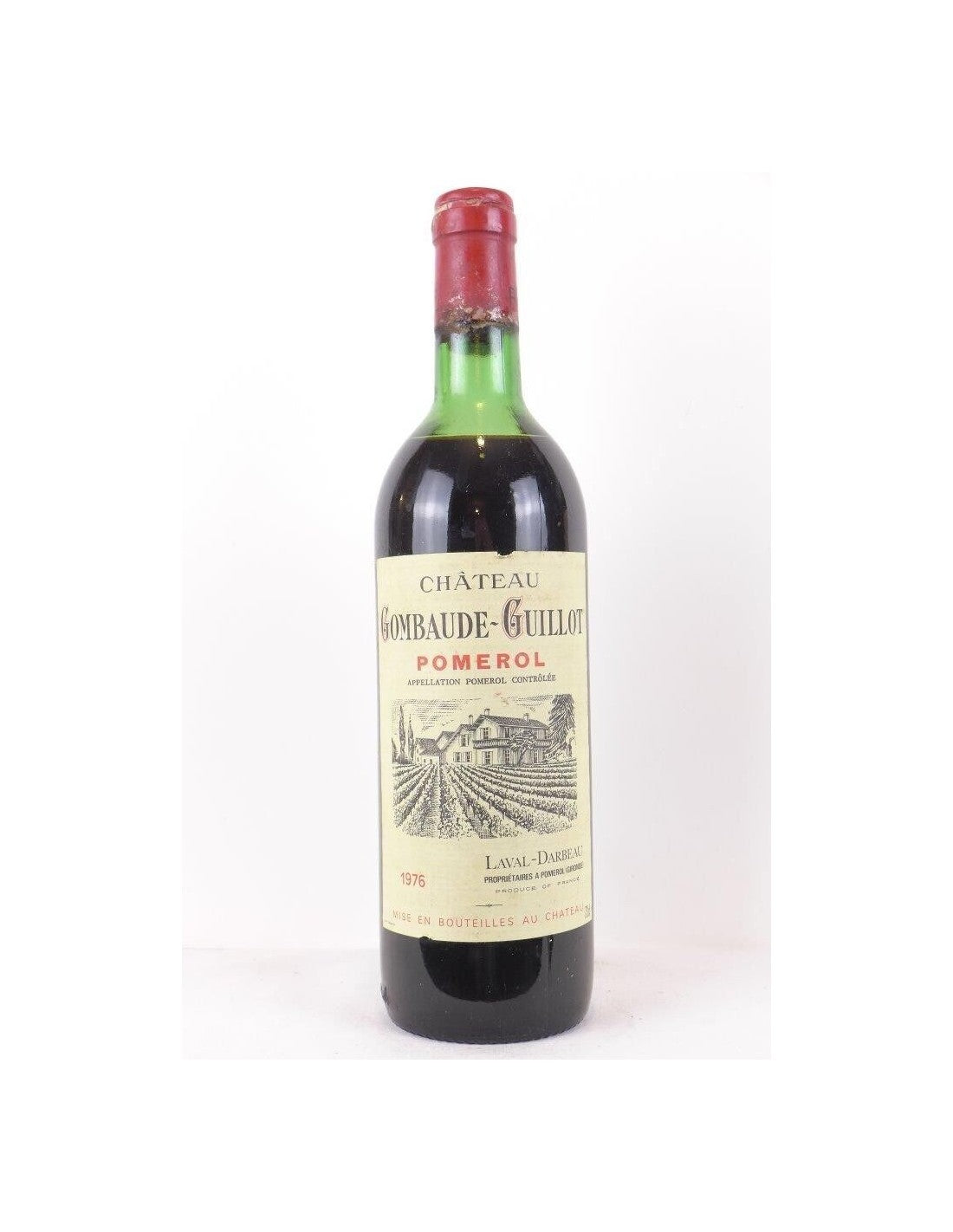 1976 - pomerol - château gombaude-guillot (b1) - rouge - bordeaux - Just Wines 