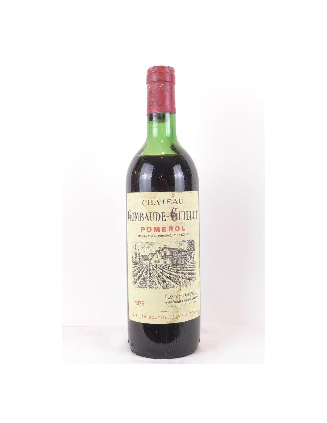 1976 - pomerol - château gombaude-guillot (b2) - rouge - bordeaux - Just Wines 