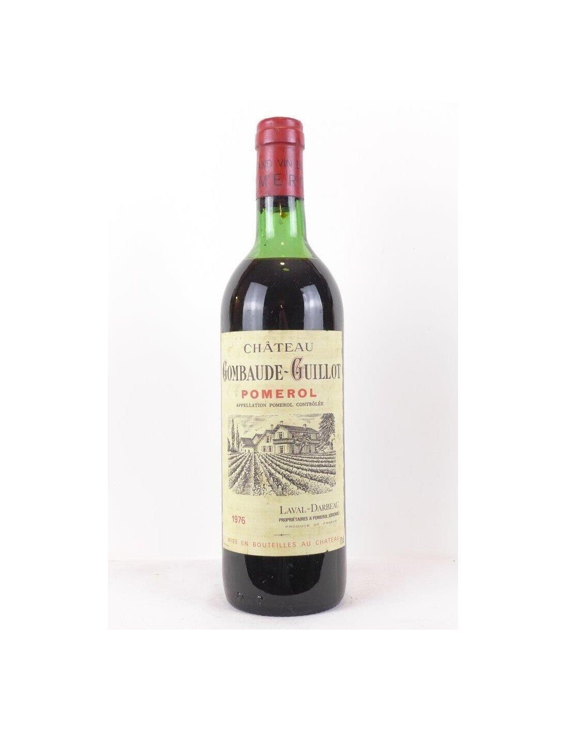 1976 - pomerol - château gombaude-guillot - rouge - bordeaux - Just Wines 