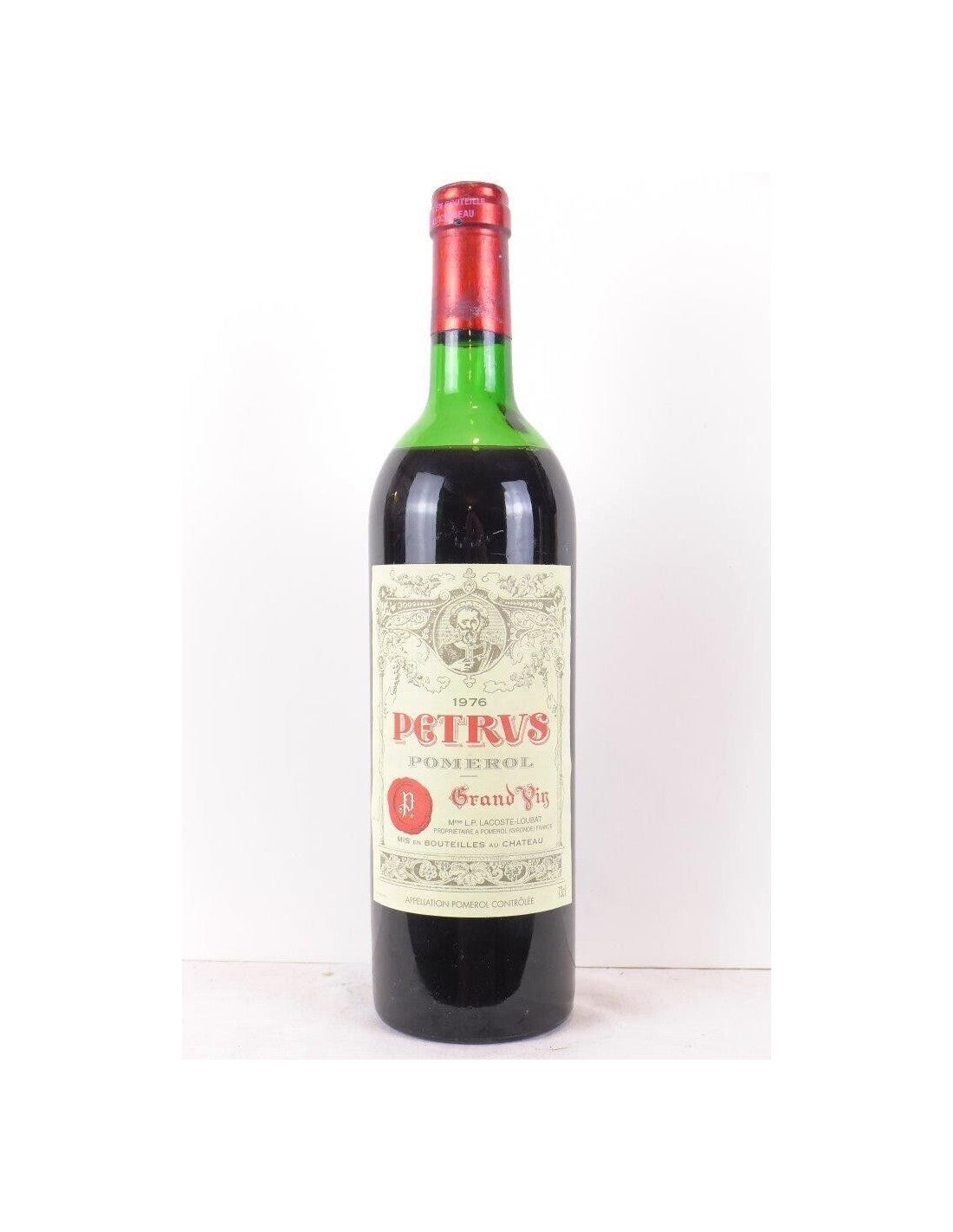 1976 - pomerol - petrus (étiquette recollée) - rouge - bordeaux - Just Wines 