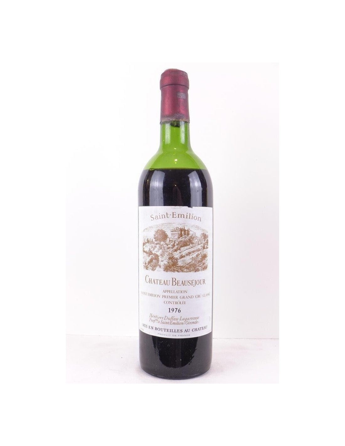 1976 - saint-émilion - château beauséjour duffau-lagarrosse premier grand cru classé - rouge - bordeaux - Just Wines 