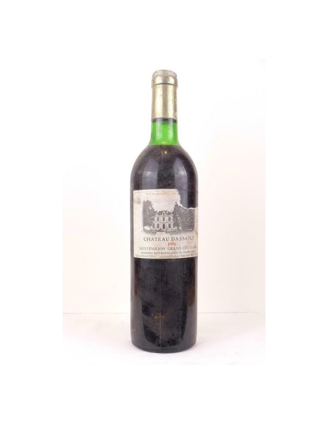 1976 - saint-émilion - château dassault grand cru classé (étiquette abîmée) - rouge - bordeaux - Just Wines 