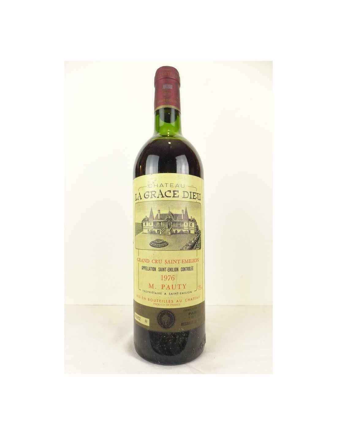 1976 - saint-émilion - château la grâce dieu grand cru - rouge - bordeaux - Just Wines 