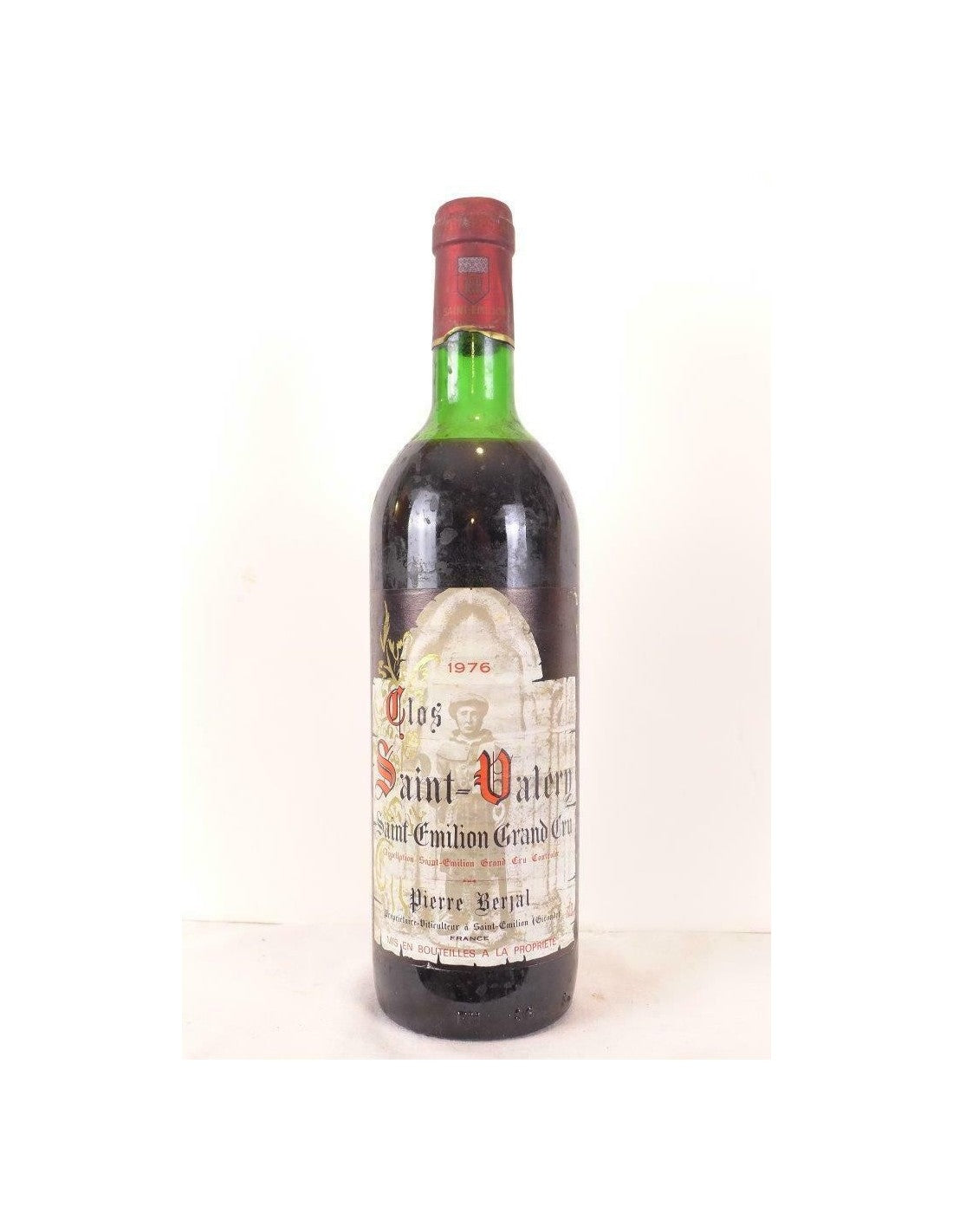 1976 - saint-émilion - clos saint-valéry grand cru - rouge - bordeaux - Just Wines 