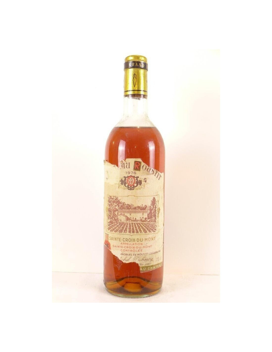 1976 - sainte-croix du mont - château roustit (étiquette abîmée) - liquoreux - bordeaux - Just Wines 