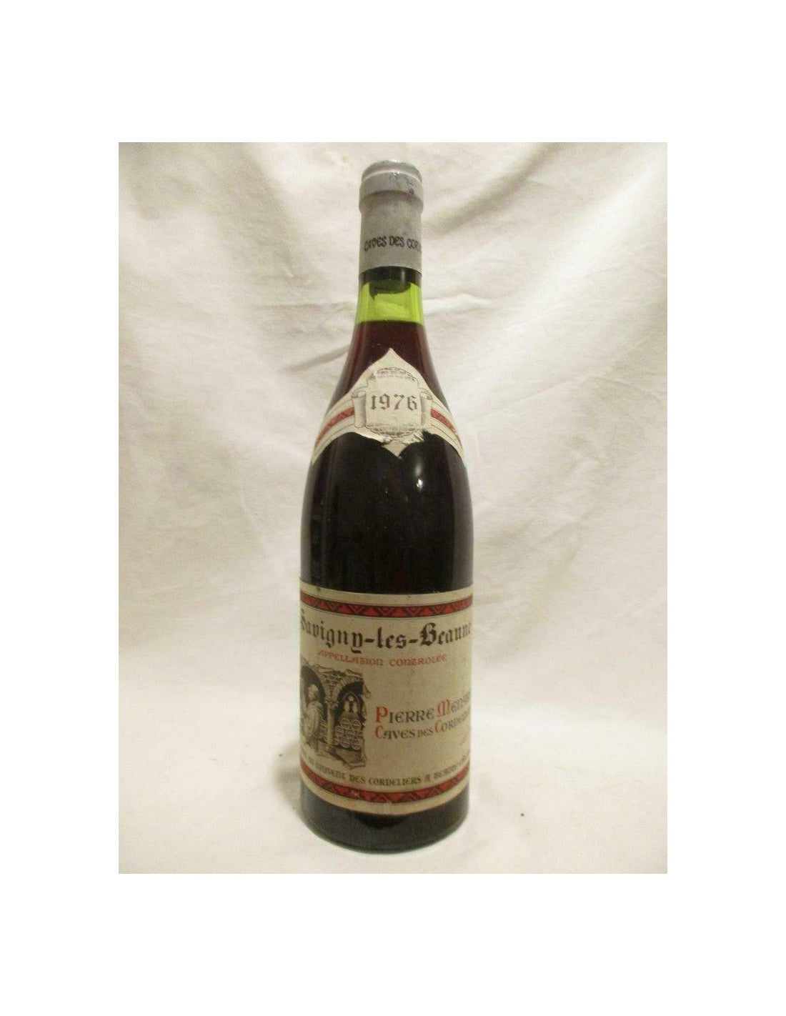 1976 - savigny - pierre ménard caves des cordeliers - rouge - bourgogne - Just Wines 