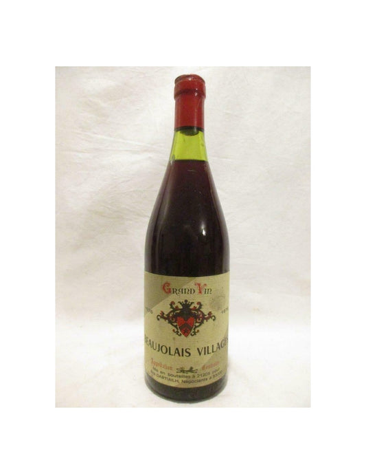 1976 - villages - ets dartiailh - rouge - beaujolais - Just Wines 