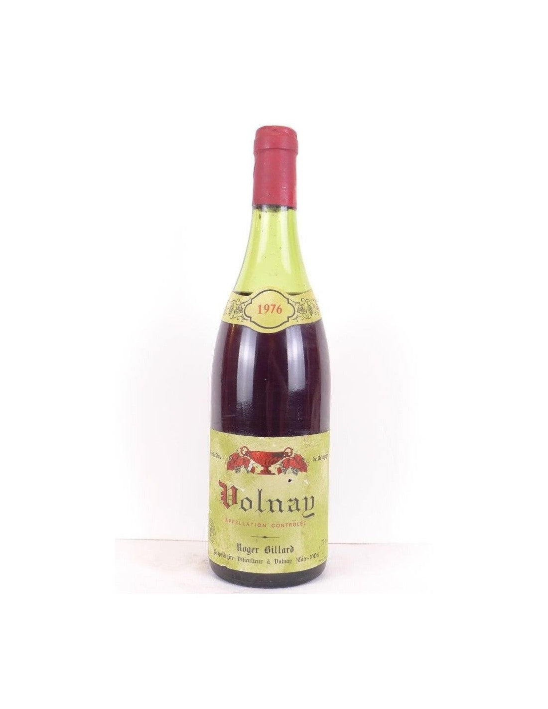 1976 - volnay - roger billard - rouge - bourgogne - Just Wines 