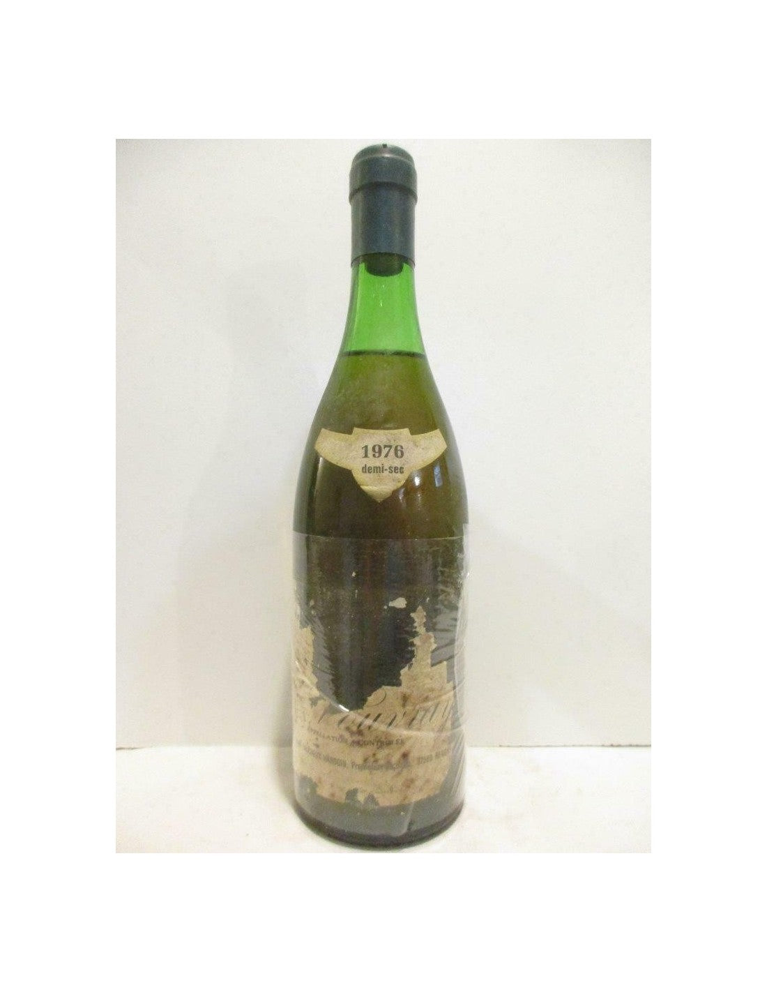 1976 - vouvray - gérard faucheux hardoin demi-sec (étiquette très abîmée) - moelleux - loire - touraine - Just Wines 