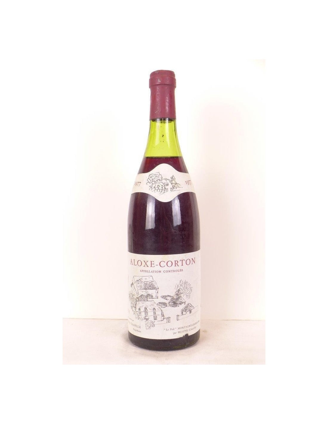 1977 - aloxe-corton - paul chapelle - rouge - bourgogne - Just Wines 