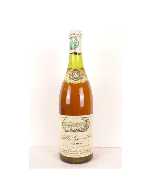 1977 - chablis - robert vocoret grand cru valmur - blanc - bourgogne - Just Wines 