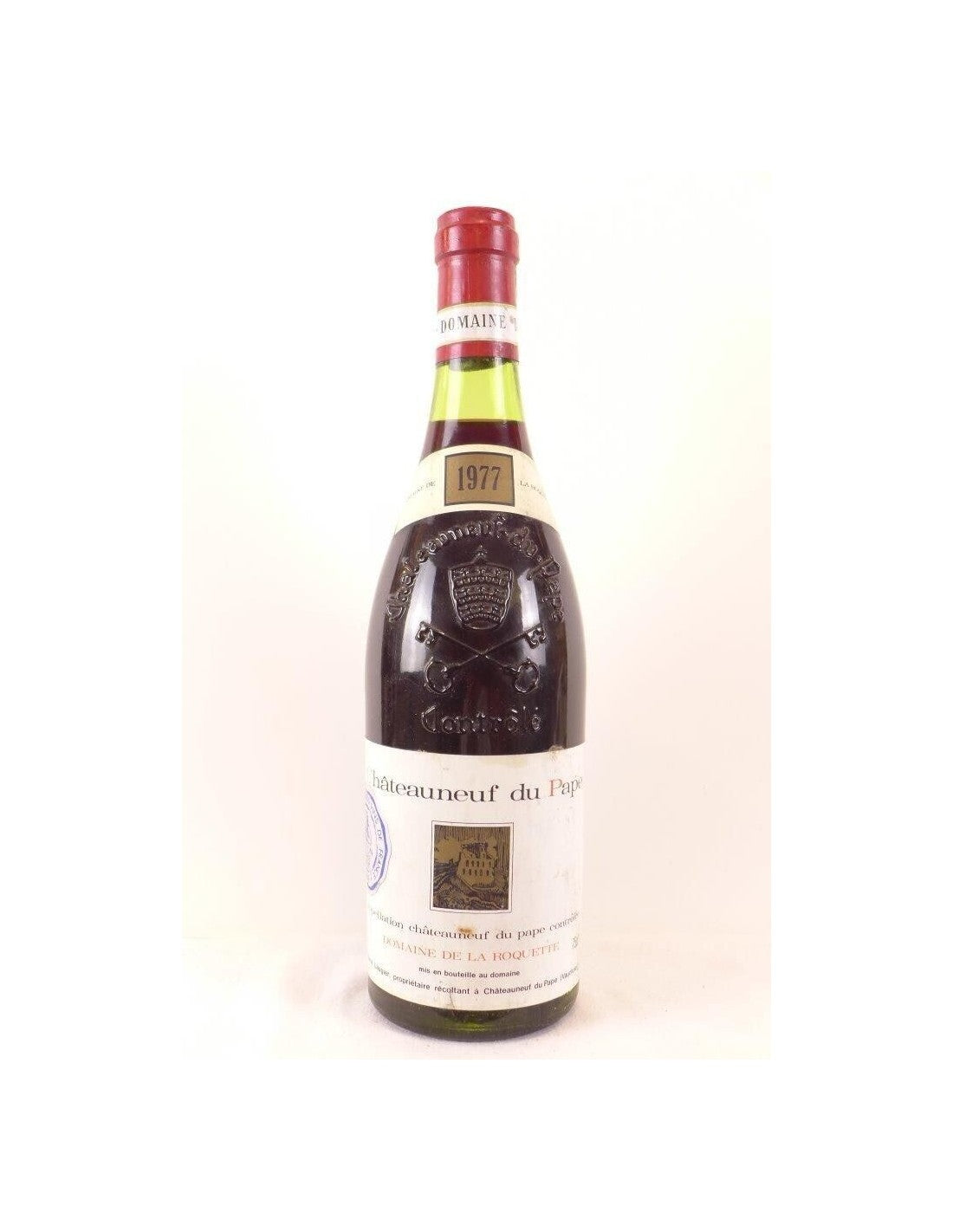 1977 - châteauneuf du pape - domaine de la roquette - rouge - rhône - Just Wines 