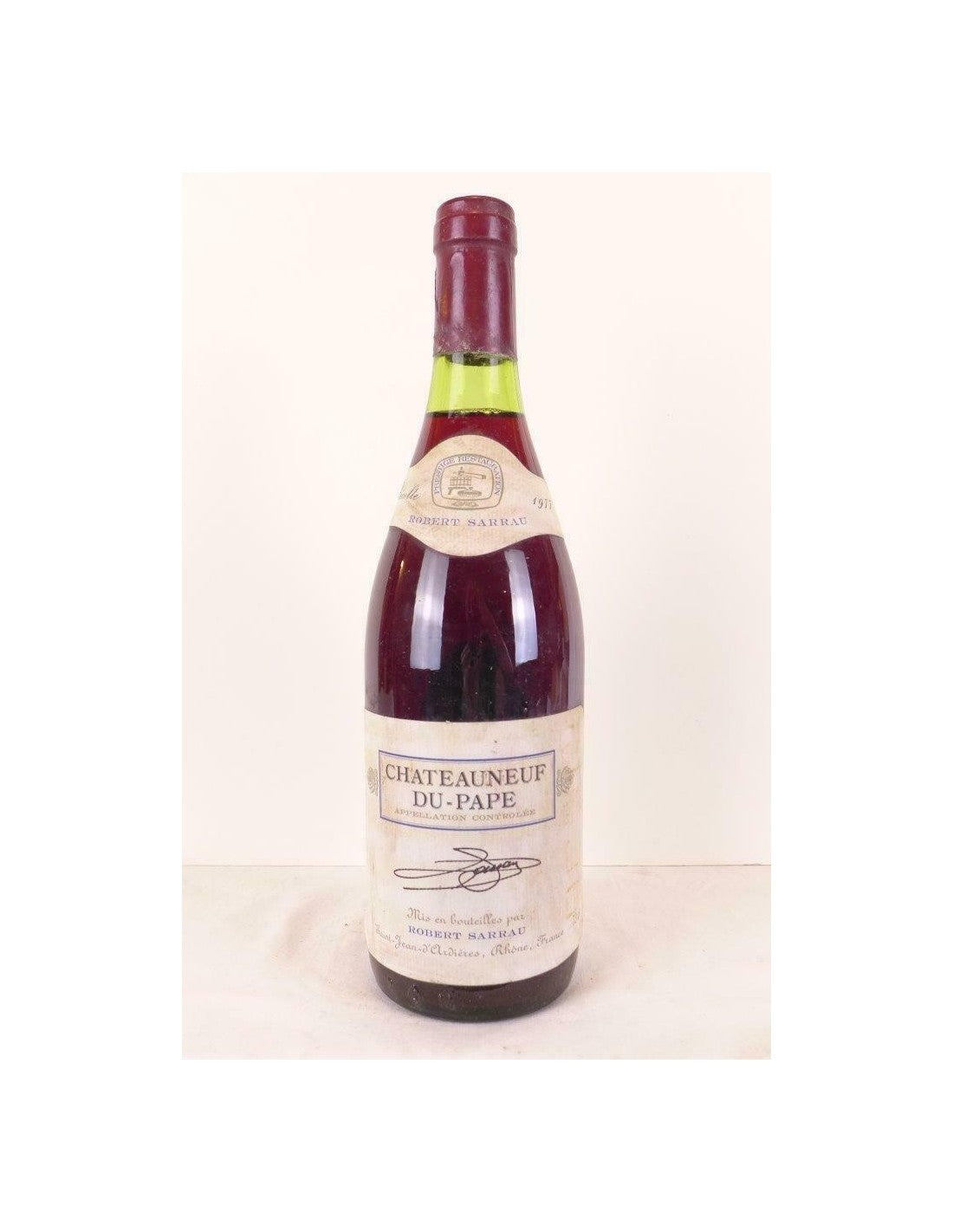 1977 - châteauneuf du pape - robert sarrau (b2) - rouge - rhône - Just Wines 