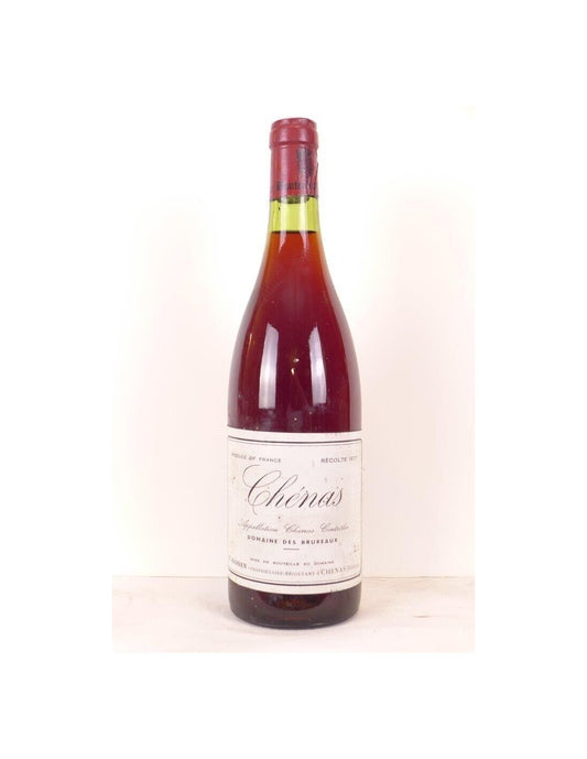 1977 - chénas - robin - rouge - beaujolais - Just Wines 