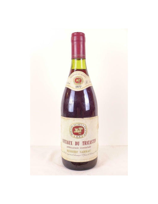 1977 - coteaux du tricastin - robert sarrau (b2) - rouge - rhône - Just Wines 