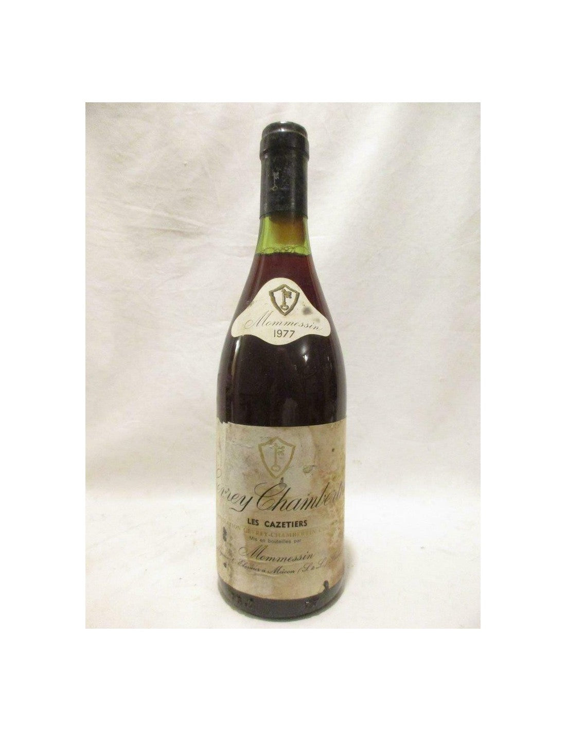 1977 - gevrey-chambertin - mommessin les cazetiers b3 - rouge - bourgogne - Just Wines 