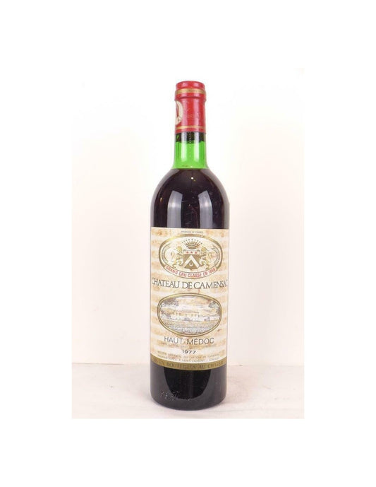 1977 - haut-médoc - château de camensac grand cru classé - rouge - bordeaux - Just Wines 