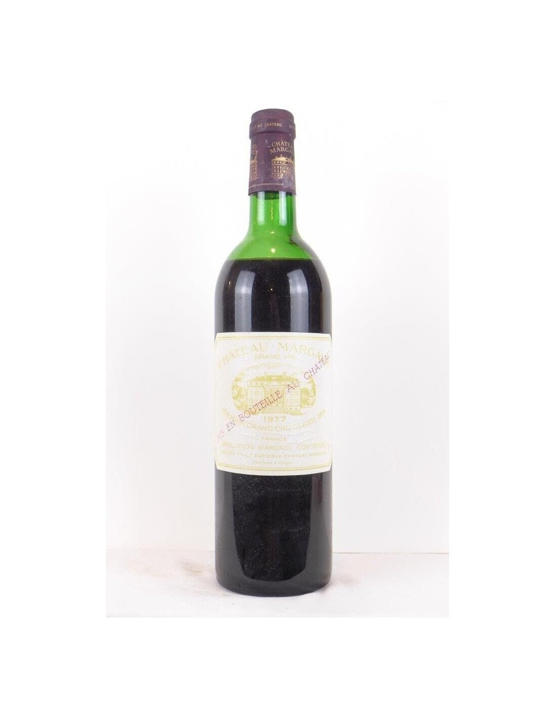 1977 - margaux - château margaux grand cru classé (b4) - rouge - bordeaux - Just Wines 