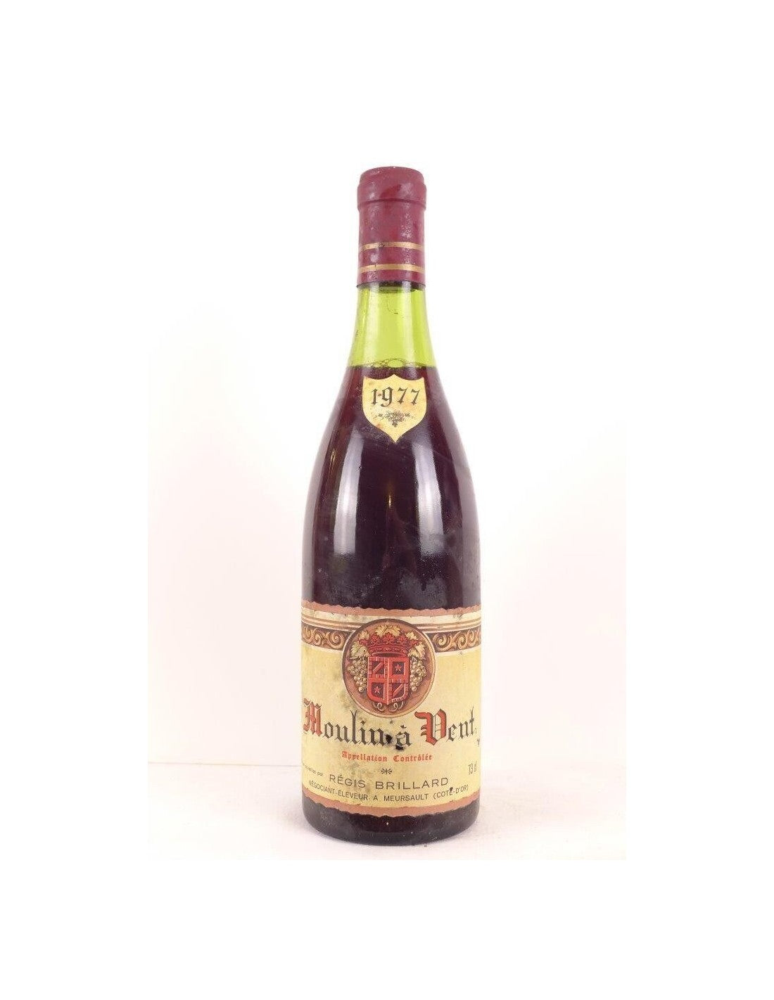 1977 - moulin à vent - régis brillard - rouge - beaujolais - Just Wines 