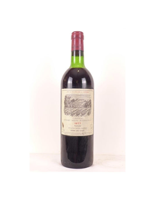 1977 - pauillac - château duhart-milon-rothschild grand cru classé - rouge - bordeaux - Just Wines 