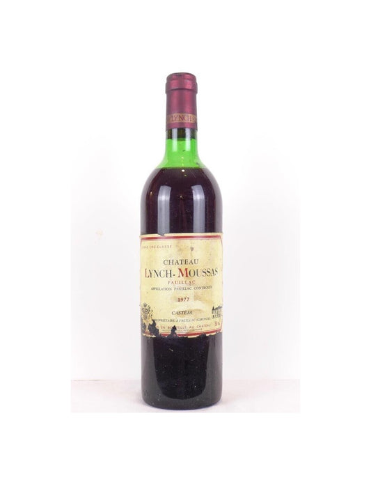 1977 - pauillac - château lynch-moussas grand cru classé (b1) - rouge - bordeaux - Just Wines 