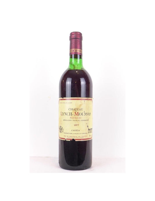 1977 - pauillac - château lynch-moussas grand cru classé - rouge - bordeaux - Just Wines 