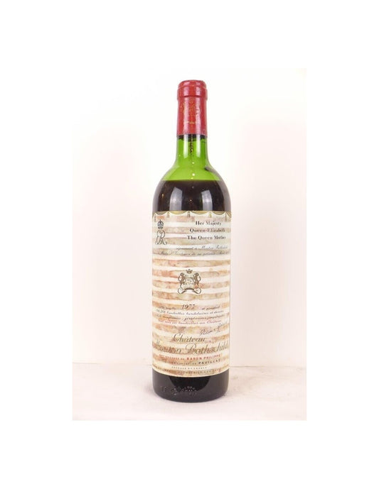 1977 - pauillac - château mouton-rothschild grand cru classé (b1) - rouge - bordeaux - Just Wines 