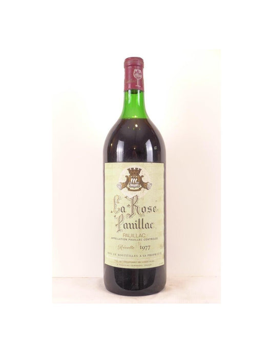 1977 - pauillac - la rose pauillac magnum 150 cl - rouge - bordeaux - Just Wines 